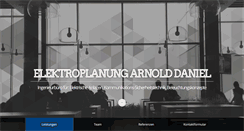 Desktop Screenshot of elektroplanung.ch